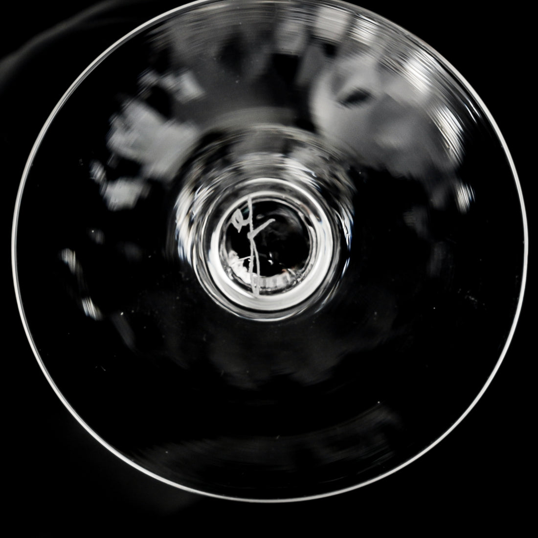 ORREFORS Prelude Claret Wine Glasses Set Of 7