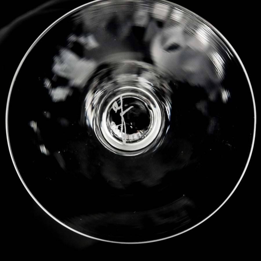 ORREFORS Prelude Claret Wine Glasses Set Of 7