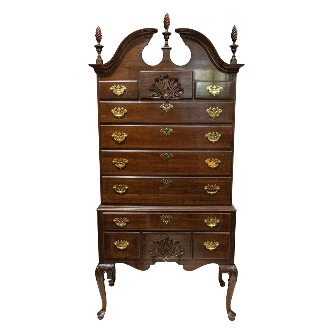 ETHAN ALLEN Cherry Highboy