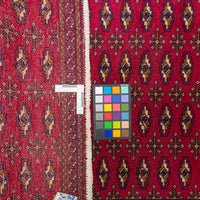 Hand Knotted Wool Turkman Persian Rug