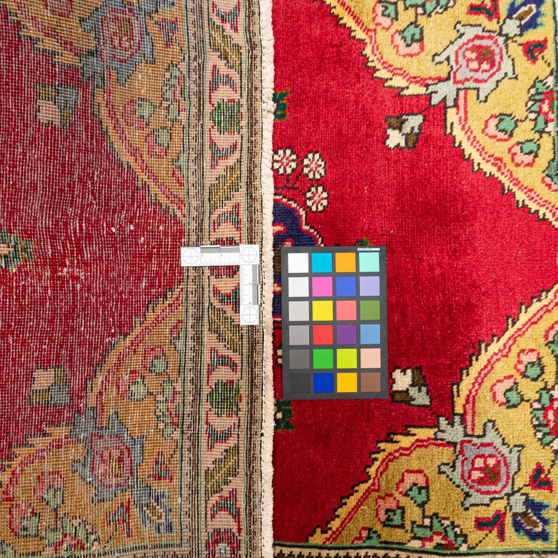 Hand Knotted Wool Tabriz Persian Rug