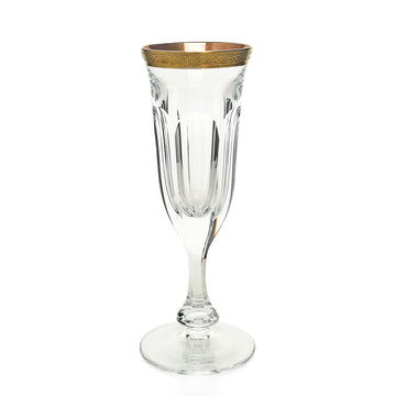 MOSER Lady Hamilton Gold Champagne Flute