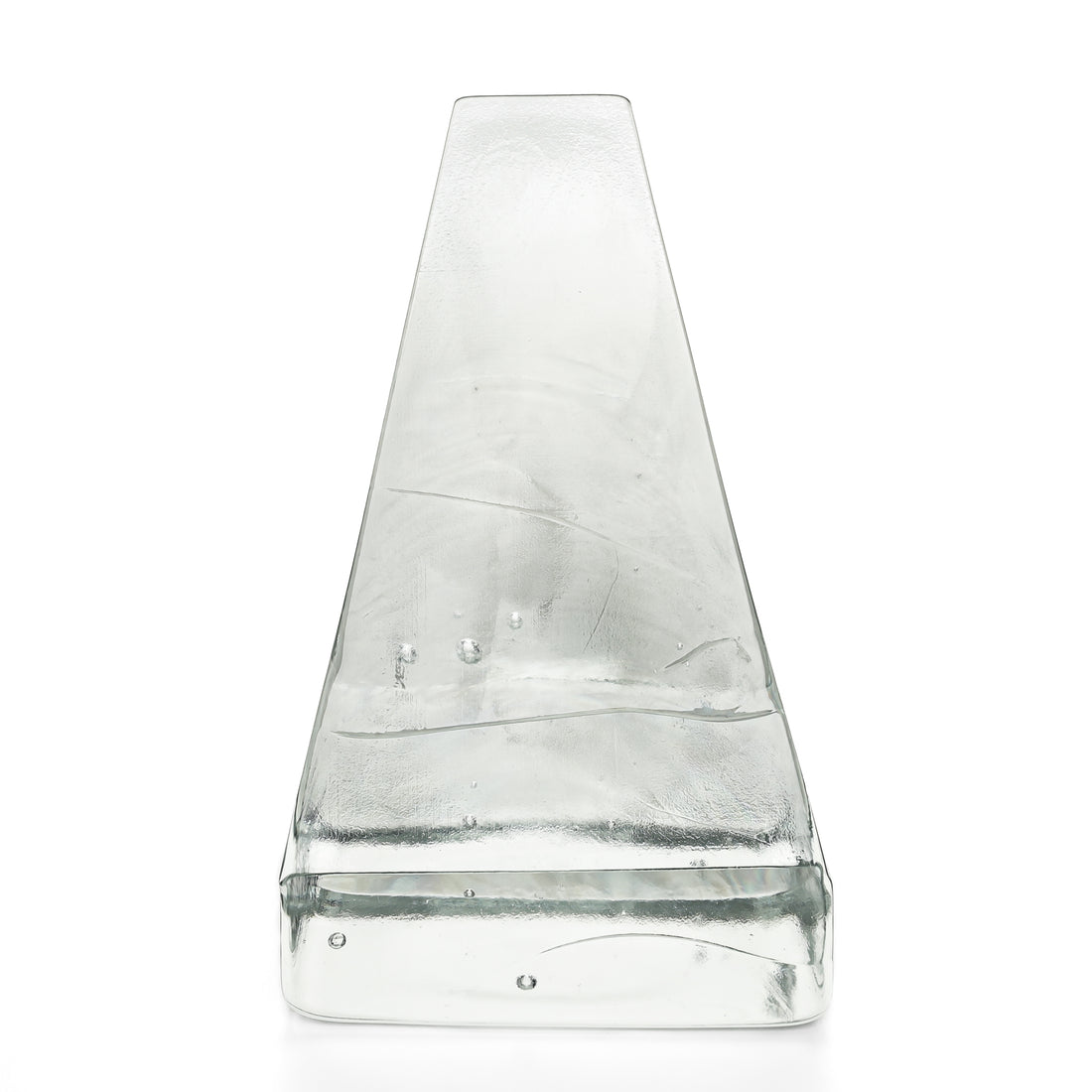 ROBERT BUICK Art Glass Sculpture - Clear