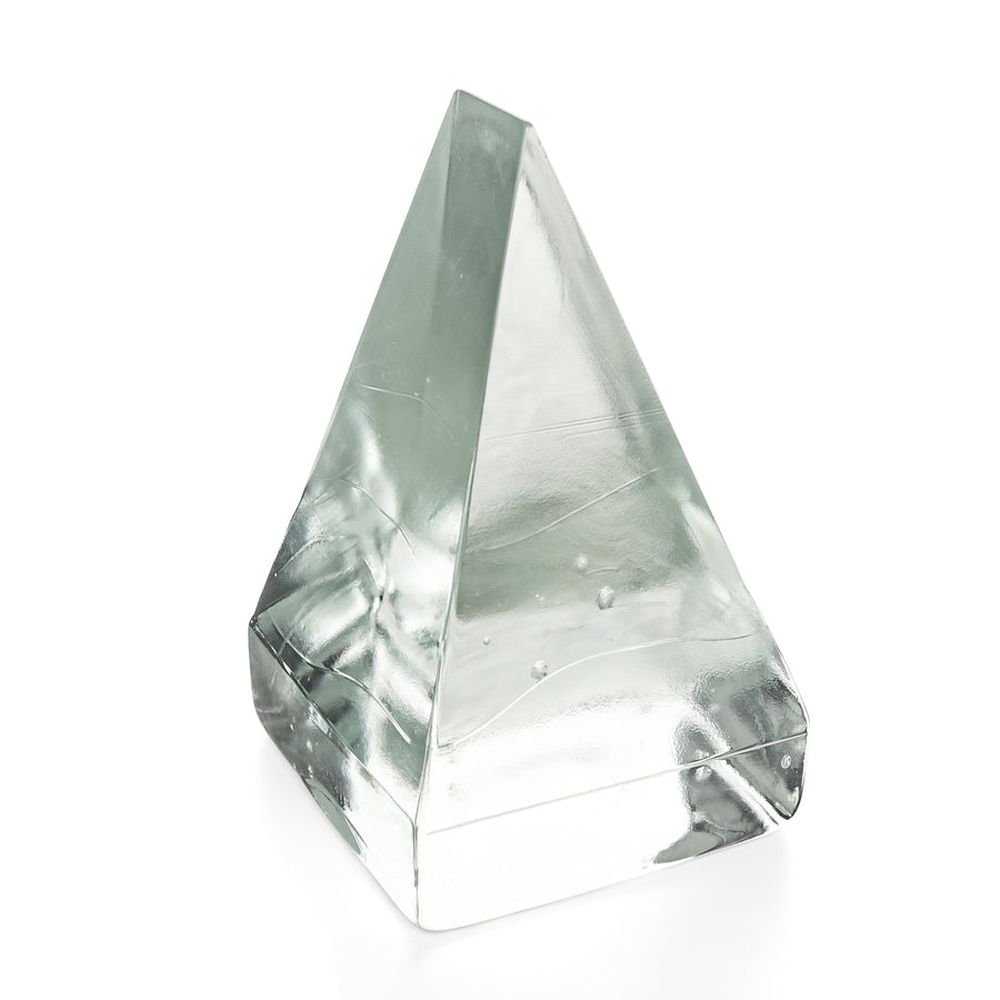 ROBERT BUICK Art Glass Sculpture - Clear