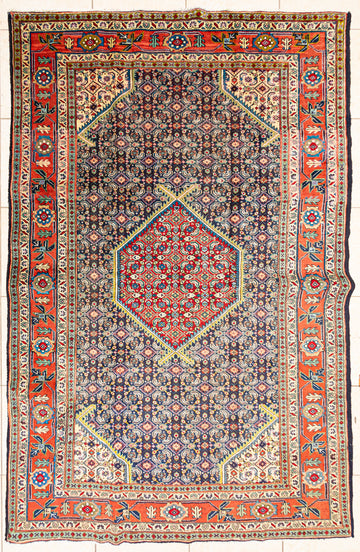 Hand Knotted Wool Tabriz Persian Rug