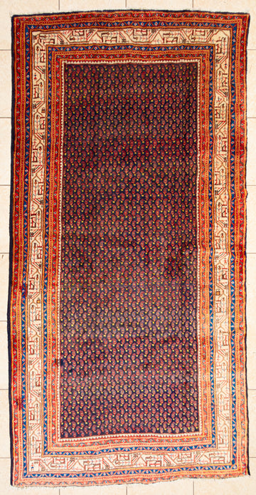 Hand Knotted Wool Mir Persian Rug