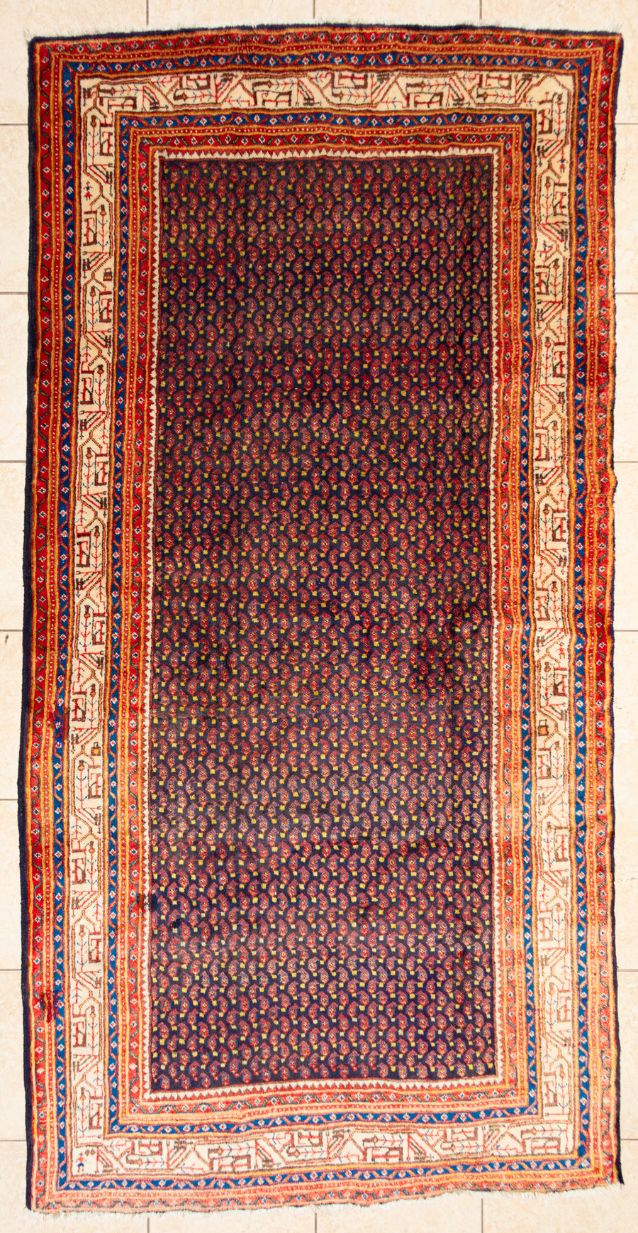 Hand Knotted Wool Mir Persian Rug