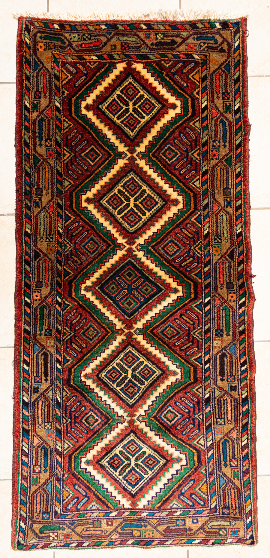 Hand Knotted Wool Isfahan Persian Rug