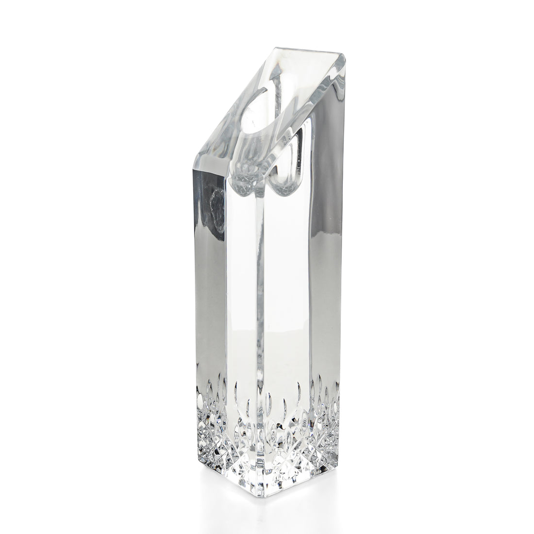 WATERFORD Lismore Essence Angular Candlesticks Set Of 3