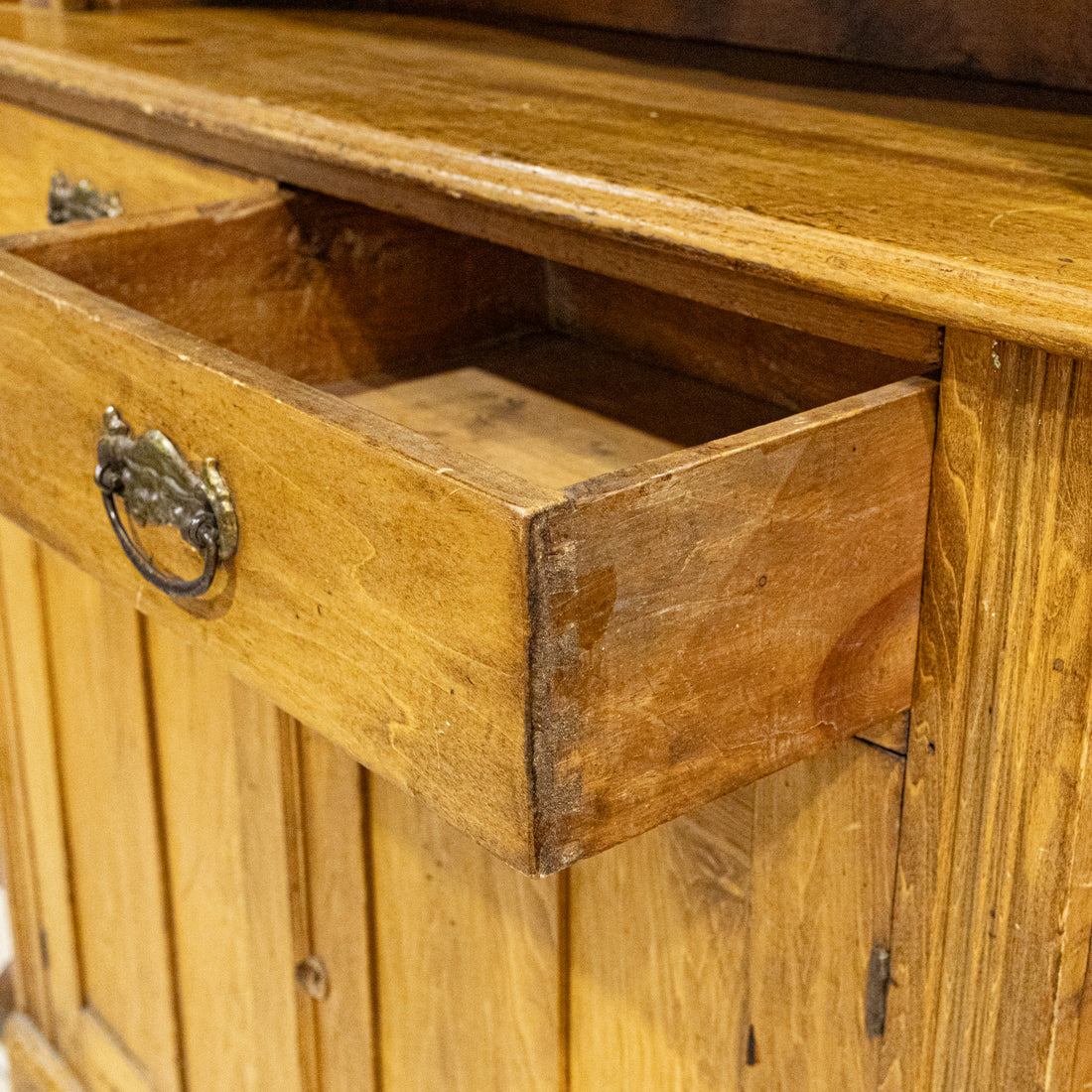 Vintage Pine Hutch