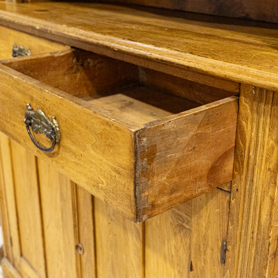 Vintage Pine Hutch
