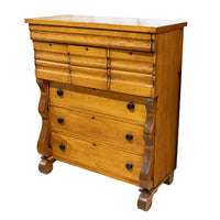 Vintage Pine Bonnet Chest