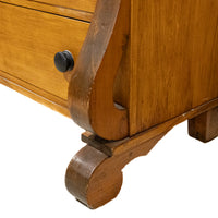 Vintage Pine Bonnet Chest