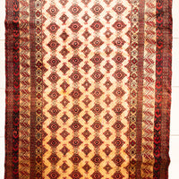 Hand Knotted Wool Baluch Persian Rug