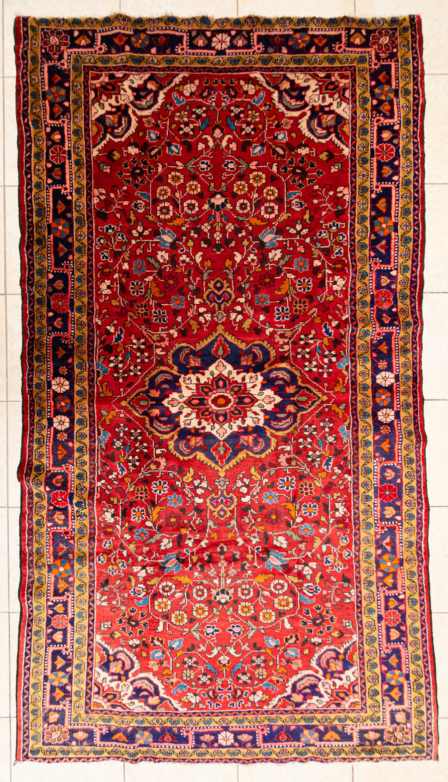 Hand Knotted  Wool Hamadan Persian Rug