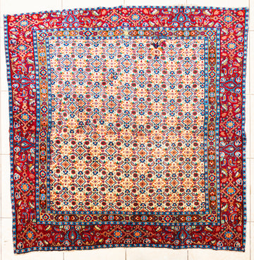 Hand Knotted Wool Tabriz Rug