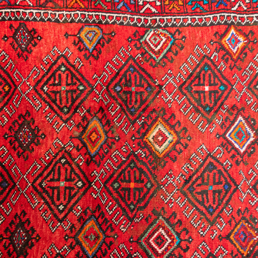 Hand Knotted Wool Baluch Persian Rug     117"x55"