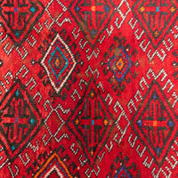 Hand Knotted Wool Baluch Persian Rug     117"x55"