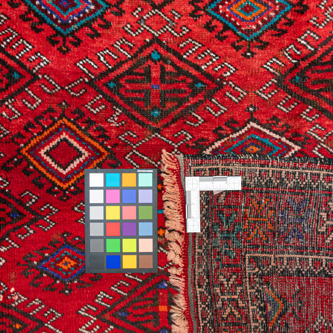 Hand Knotted Wool Baluch Persian Rug     117"x55"
