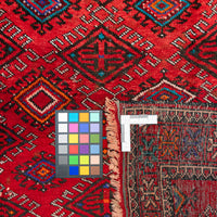 Hand Knotted Wool Baluch Persian Rug     117"x55"