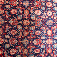 Hand Knotted Wool Hamadan Persian Rug          94"x58"