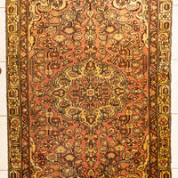 Hand Knotted Wool Hamadan Persian Rug          86"x53"