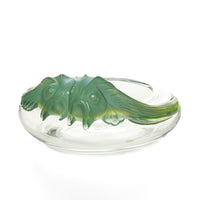 LALIQUE Yeso Antinea/Fish Centrepiece Bowl