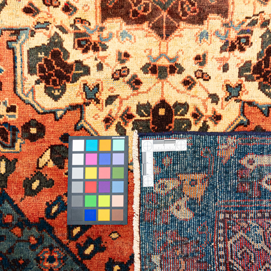 Hand Knotted Wool Bakhtiari Persian Rug