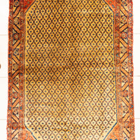 Hand Knotted Wool Zanjan Persian Rug
