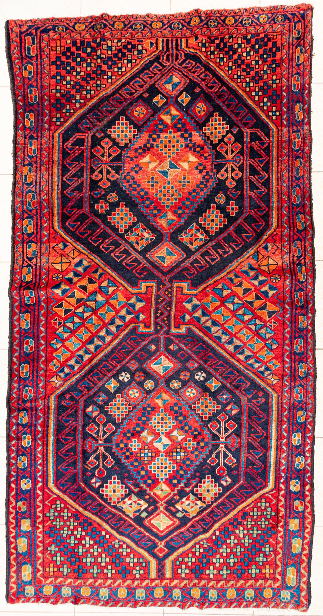Hand Knotted Wool Lori Persian Rug