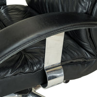 Black Leather Office Chair