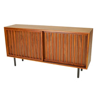 WEST ELM Walnut Media Cabinet