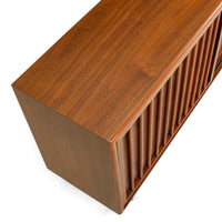 WEST ELM Walnut Media Cabinet
