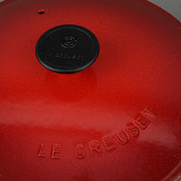 LE CREUSET Enamel Cast Iron Lidded Saucier Pan - Flame