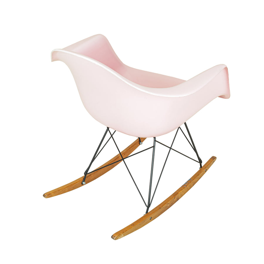 MODERNICA Case Study Arm Shell Rocking Chair Pink - Around The Block