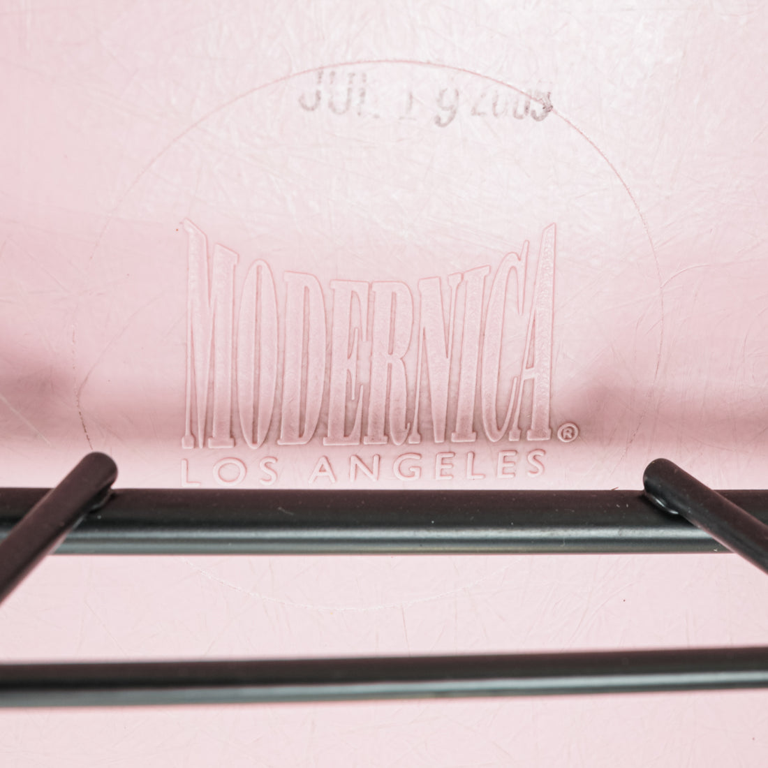 MODERNICA Case Study Arm Shell Rocking Chair Pink - Around The Block