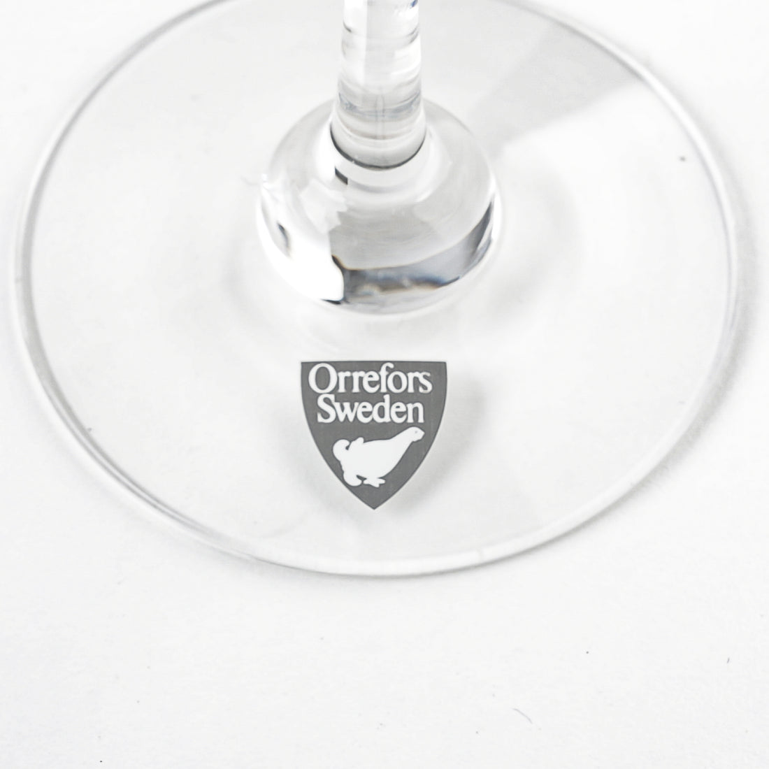 ORREFORS Optica Symphony Champagne Flutes Set of 4