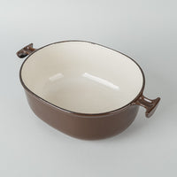 LE CREUSET La Mama Oval Covered Casserole