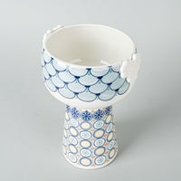 BJORN WIINBLAD Eva Blue Vase
