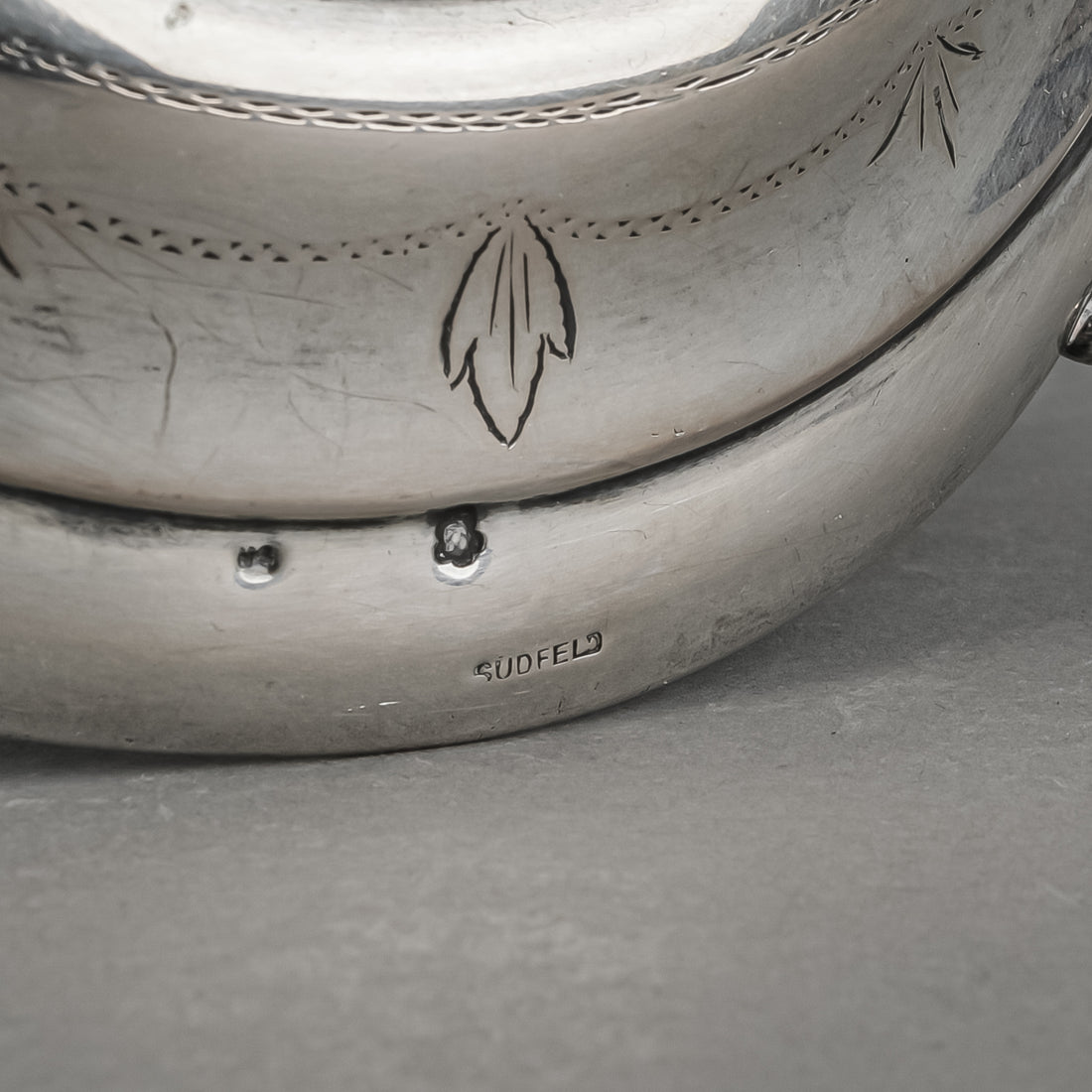 Austria-Hungary 800 Silver Candlesticks Set Of 2