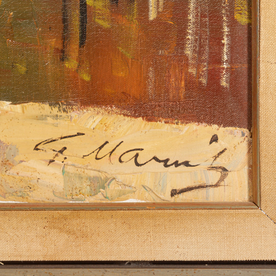 Geza Gordon Marich (Canadian 1913-1985) Autumn Landscape