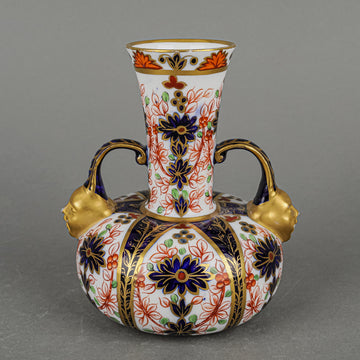 Antique ROYAL CROWN DERBY Imari Face Vase