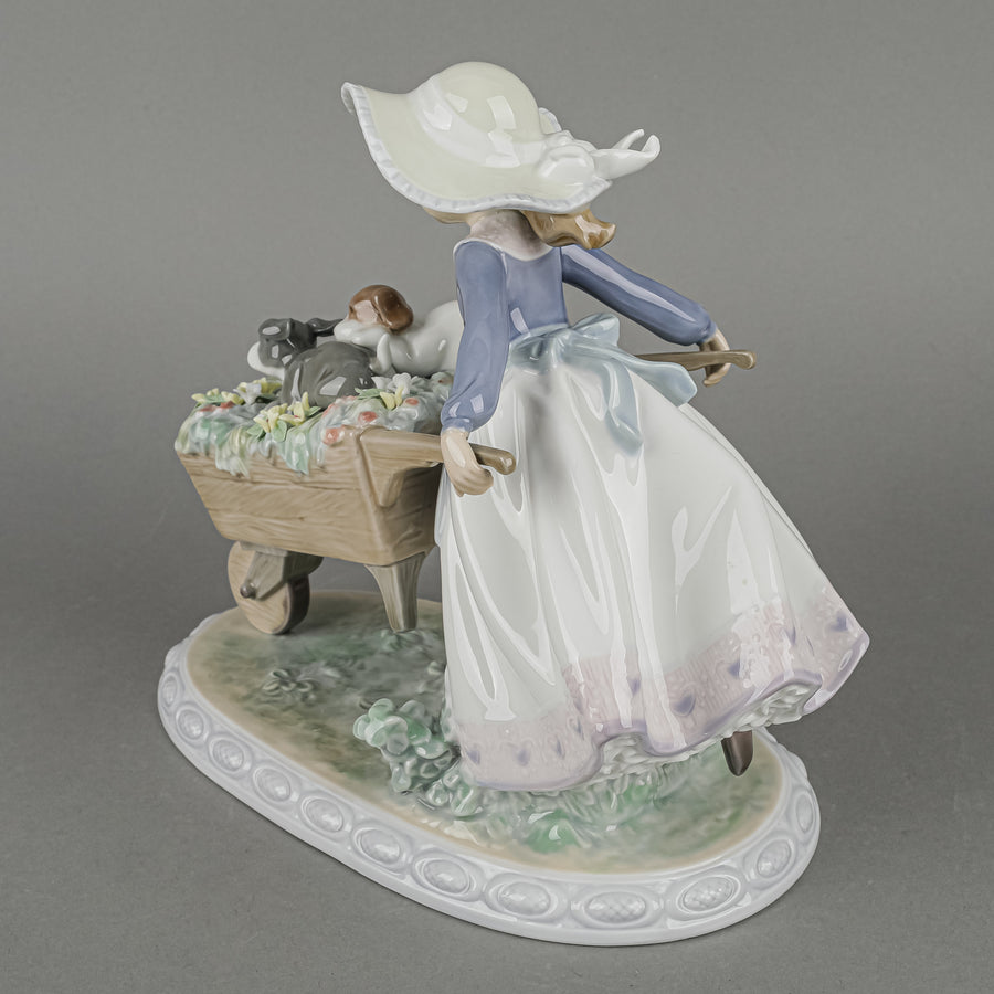 LLADRO Figurine A Barrow Of Fun 5460