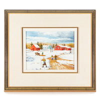 Sylvia Armeni (Canandian 1952) "The Goose Herd"