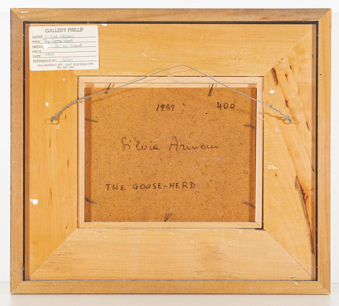 Sylvia Armeni (Canandian 1952) "The Goose Herd"