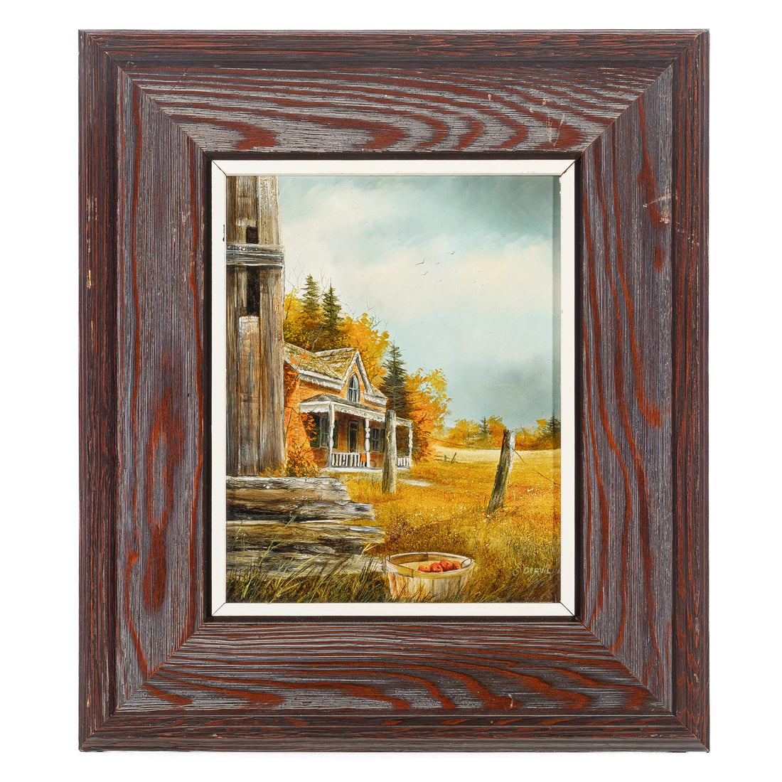 Shirley Deaville (Canadian, 20th C) Untitled - Apple Basket