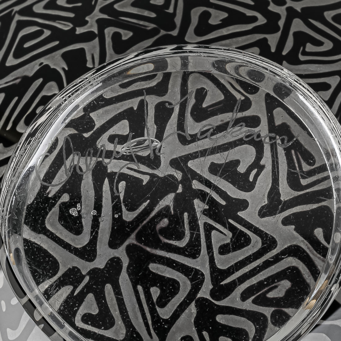 CHERYL TAKACS Art Glass Bowl - Signed