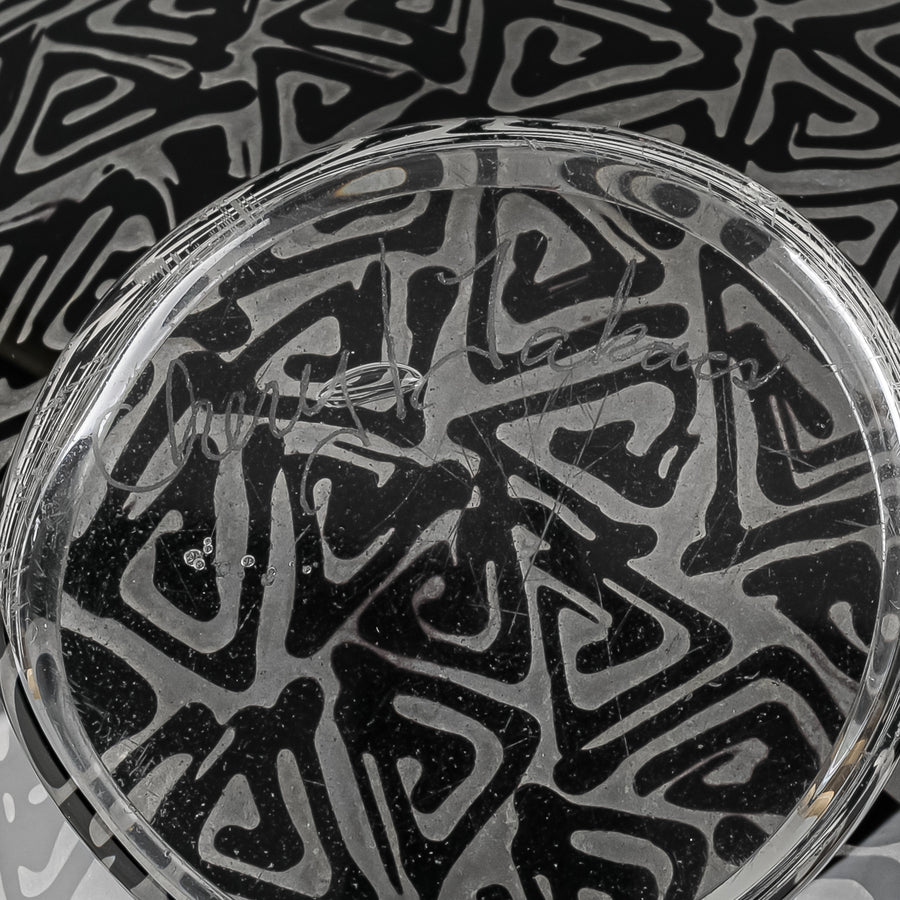 CHERYL TAKACS Art Glass Bowl - Signed