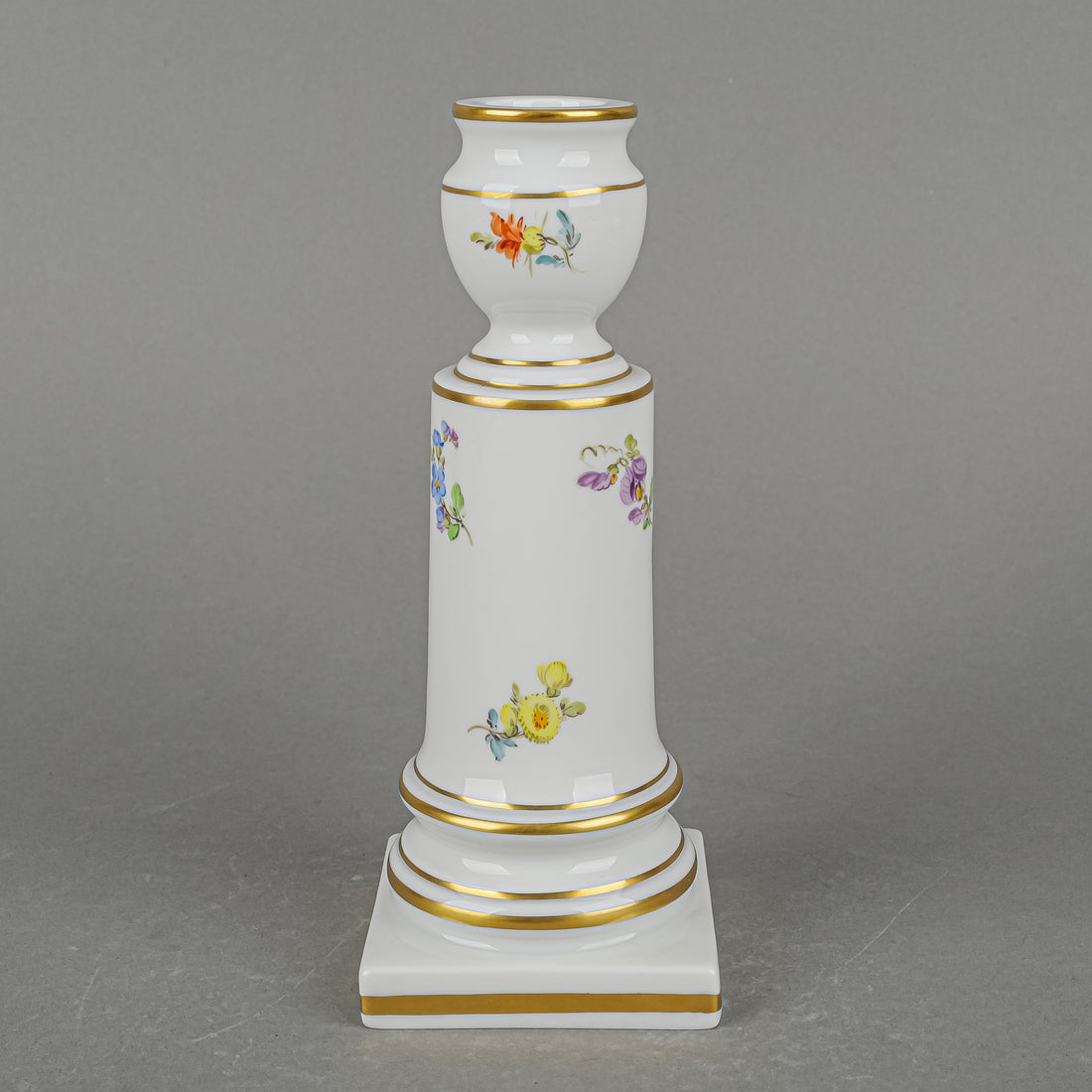 MEISSEN Scattered Flowers Candlesticks
