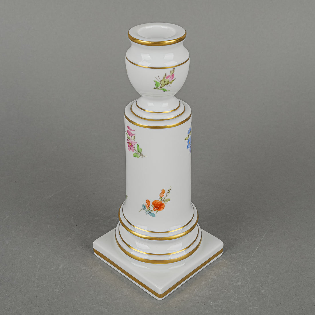 MEISSEN Scattered Flowers Candlesticks